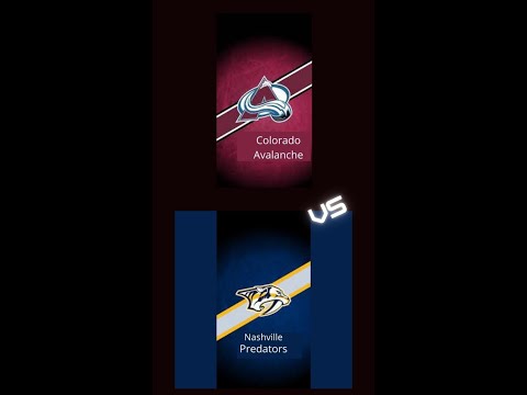 Colorado Avalanche vs Nashville Predators, scores from last night's game. ( May 07, 2022) #shorts