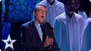 Father Ray Kelly takes us all to Church with INSPIRATIONAL performance! | Semi-Finals | BGT 2018