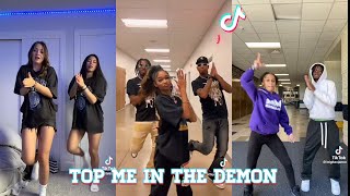 Cover art for Top Me In The Demon TikTok Dance Challenge Compilation