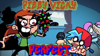 Cover art for fnf vicky pibby