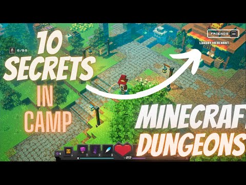 10 secrets in camp Minecraft dungeons