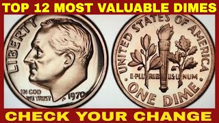 RARE TOP DOZEN MOST VALUABLE MODERN DIMES YOU CAN FIND IN YOUR POCKET CHANGE