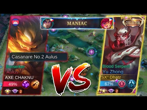 EVEN THEY NERF YU ZHONG MANY TIMES, THIS DRAGON CAN STILL DOMINATE AGAINST TOP 2 AULUS!!!