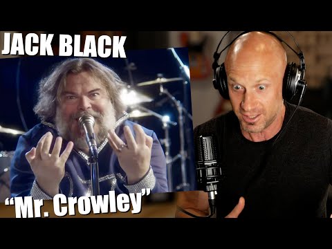 Jack Black's recreation of "Mr. Crowley" is Next Level School of Rock!!
