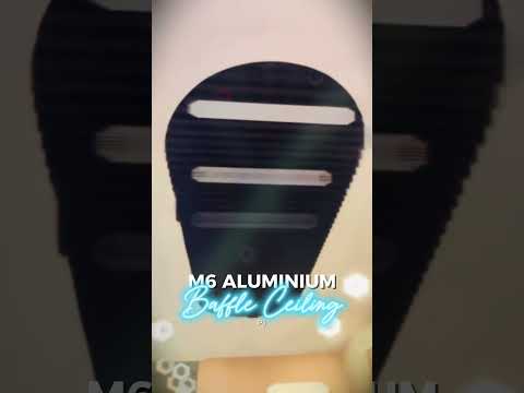 M6 ALUMINIUM BAFFLE CEILING @ PJ