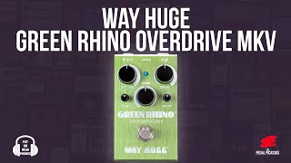Video thumbnail for Way Huge Green Rhino Overdrive MkV by The Pedal Picassos