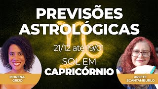 SOL EM CAPRICÓRNIO | As influências Astrológicas e leitura de Tarô para os CAPRICORNIANOS!