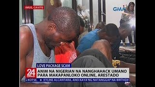 Anim na Nigerian na nangha-hack umano para makapanloko online, arestado