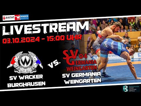 SV Wacker Burghausen - SV Germania Weingarten (3. Kampftag 2024)