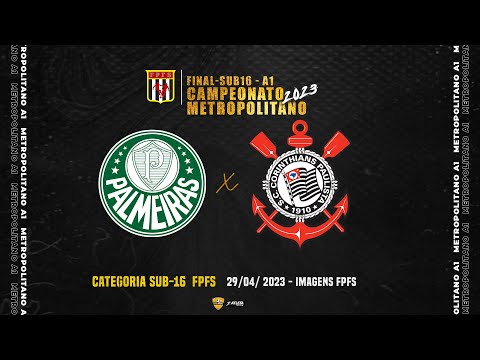 GOLS METROPOLITANO SÉRIE A1   PALMEIRAS X CORINTHIANS   SUB 16   #PALMEIRAS  #CORINTHIANS  #FPFS