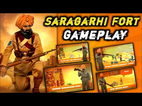 Saragarhi fort defense game playing, lego battle of saragarhi shikh game play video, #hiteshyt