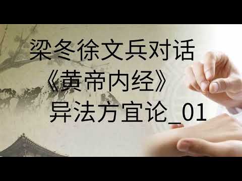 梁冬徐文兵对话《黄帝内经》  异法方宜论 01