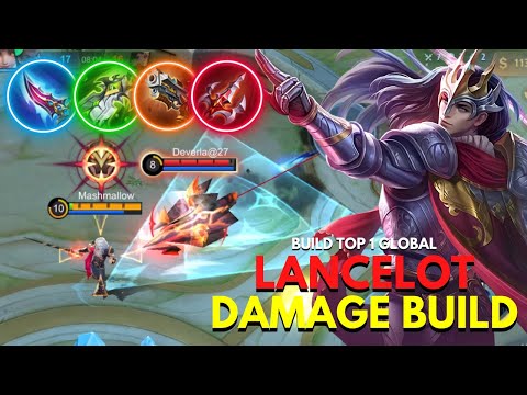 LANCELOT CRAZY OUTPLAY 100% IMMORTAL! │ BUILD TOP 1 GLOBAL LANCELOT │MLBB