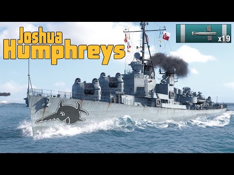 NEW SUPER DD - Joshua Humphreys - World of Warships Replays