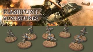Flashpoint Miniatures' 15mm DELTA and US Rangers: A video review