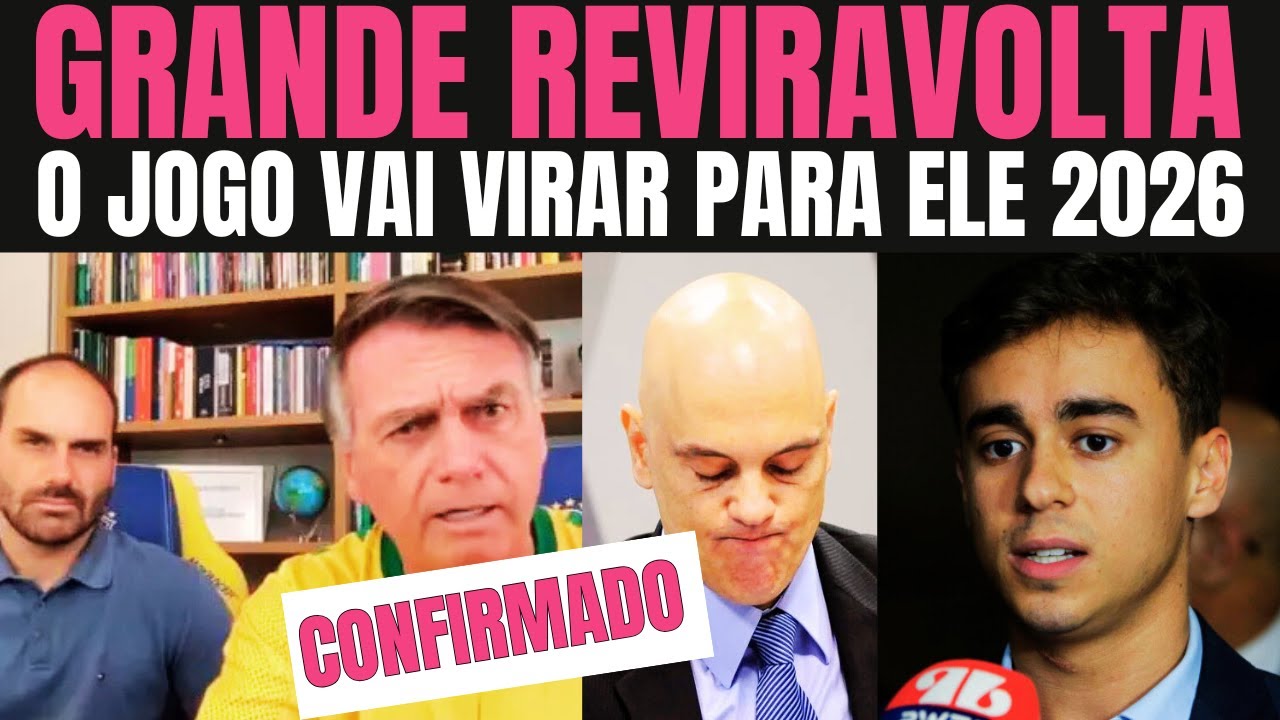 NIKOLAS FERREIRA ABRE O JOGO SOBRE BOLSONARO EM 2026!