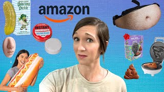 BUYING 3 Ridiculous Amazon Items | FAMILY REACTS 
