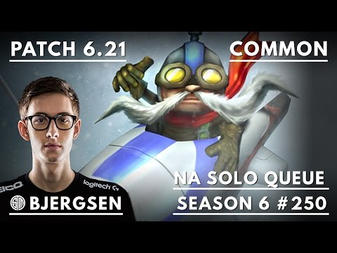 250. TSM Bjergsen - Corki vs Ahri - Mid - October 23rd, 2016 - Season 6 - Patch 6.21