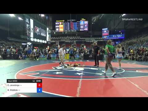 117 Lbs Consi Of 32 #1 - Carrie Jennings, Virginia Vs Reagan Riddick, North Carolina C8c4