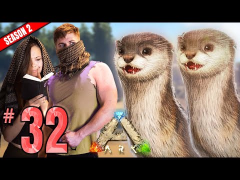 TWIN OTTERS & UNDERWATER CAVES - Part 32 - Ark: Survival Evolved [Co-Op Season 2]