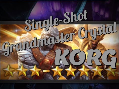 Single Shot Grandmaster Featured Crystal Series: Korg | Marvel Contest of Champions