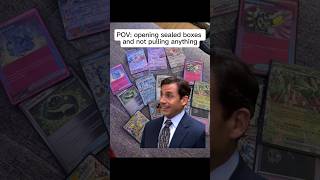 Always a risk when you rip your sealed collection 😪 #pokemon #pokemoncards #pokemontcg #fail #fyp