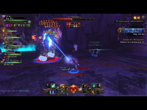 Neverwinter Master Gzemnid's Reliquary Speed Run Wizard Thaumaturge POV