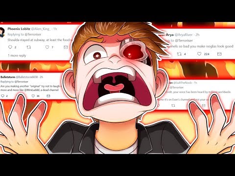 ROAST ME AND MY DEAD CHANNEL! (YOU GUYS ARE MEAN!)