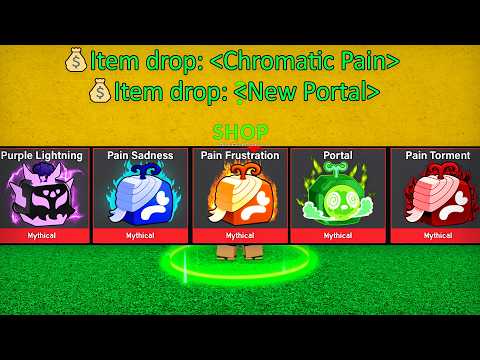 i rolled 100 Summer Gacha To Get ALL Pain SKINS In Blox Fruits