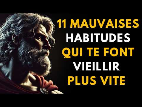 11 BAD HABITS That Make You Age Faster | Stoicism