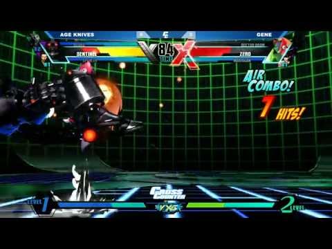 Cross Counter Room @ Evo 2013: @STierKnives vs. Buckethead FT7 - Ultimate Marvel vs. Capcom 3