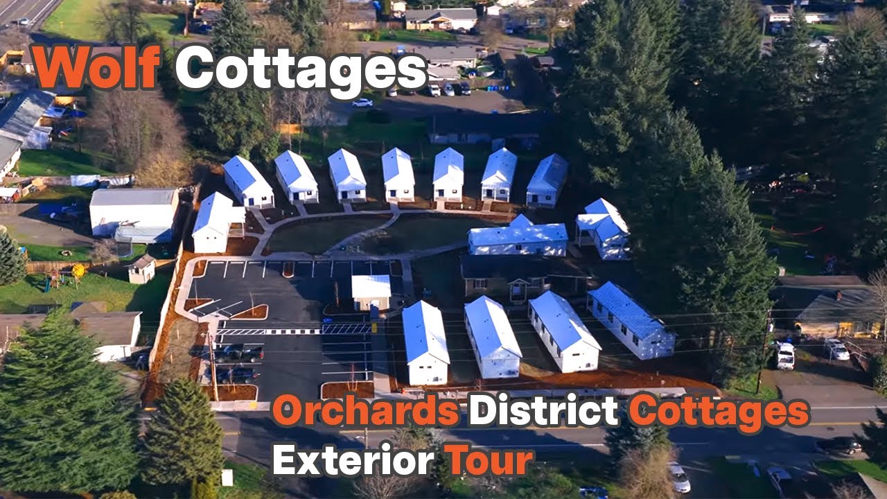 First Look! Modular Home Community Ready to Rent! | Orchards District Cottages Completed