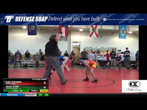 Mat 5 87 Luis Acevedo Team Florida Vs Jesse Burg Team Wisconsin