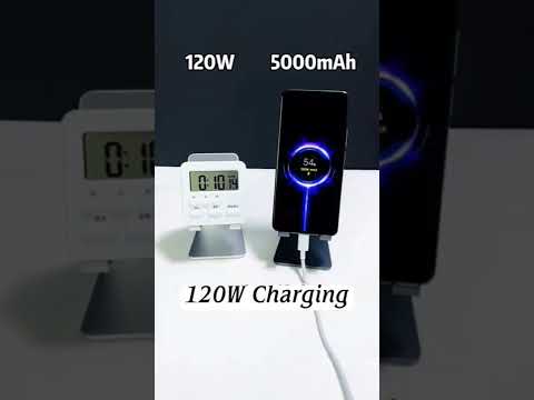120 W charging test 🔥🔥