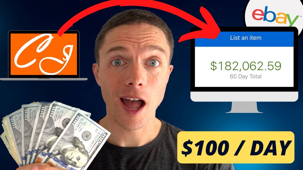 How to Make $100/day dropshipping from CJ Dropshipping to eBay (Full Tutorial)