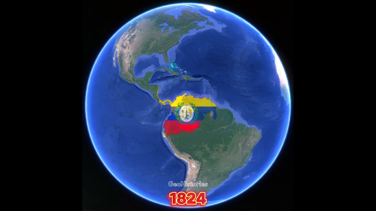 A Brief History of Colombia #maps #history #historymap