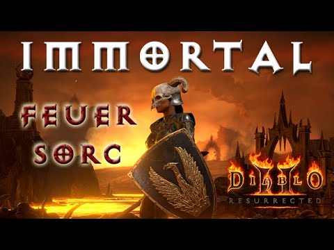 Immortal Fire Sorceress - Ideal for Hardcore Mode! [Diablo 2 Resurrected Character Guide]