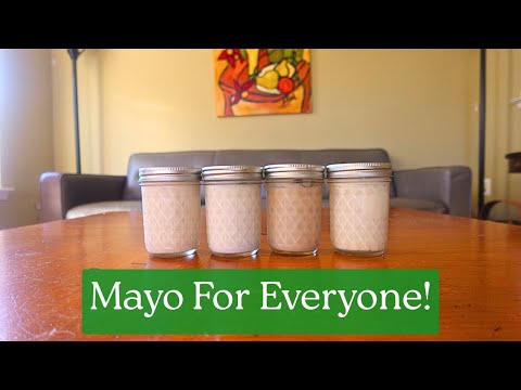 Healthy Vegan Mayo 4 Ways (Allergy Friendly!)