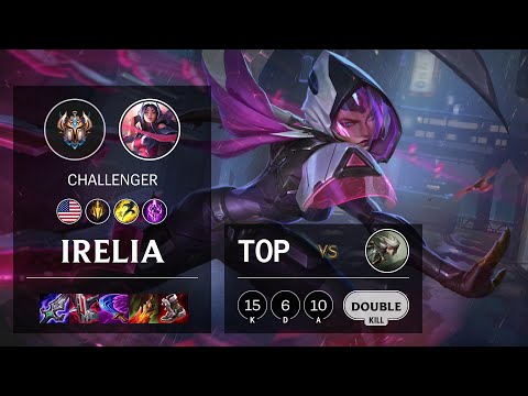 Irelia Top vs Camille - NA Challenger Patch 11.24