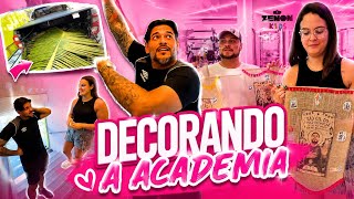 DECORANDO A ACADEMIA PARA O SÃO JOÃO 🤭🤭🤭 | IZALICK 