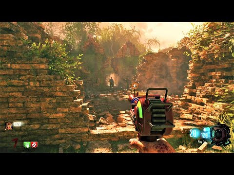 BLACK OPS 3 ZOMBIES: SHANGRI-LA GAMEPLAY! (NO COMMENTARY)
