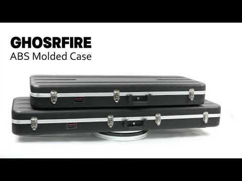 Hard-Shell Electric Bass/Guitar Case Super thick ABS Molded Case | Ghostfire