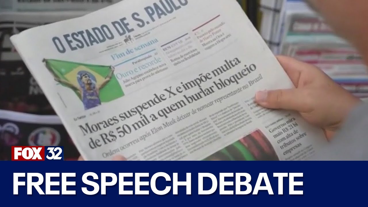 Brazil's ruling on X sparks free speech debate