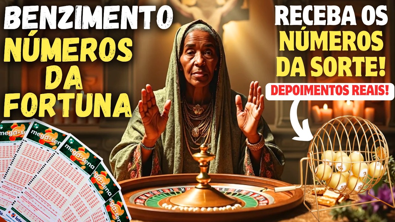 🙏DEPOIMENTOS REAIS!🙏 BENZIMENTO RAIZ PODEROSO PARA SORTE NA LOTERIA🍀MEGA SENA🍀LOTOFÁCIL🍀BINGO🍀JOGOS!