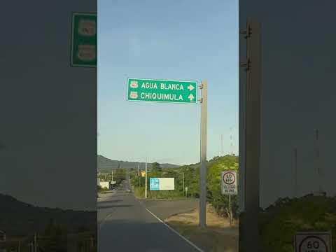 Un pequeño🤩recorrido por😍ruta a chiquimula y agua blanca🇬🇹jutiapa👍comparte🎥