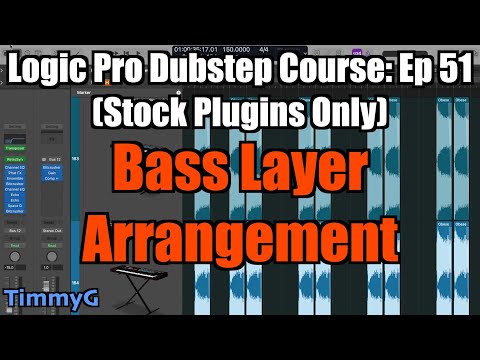 Logic Pro Dubstep Course (Stock Plugins Only) – Ep. 51: Arranging and Layering Drop Phrase