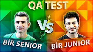 Bir Senior Bir Junior – QA Test Mühendisliği