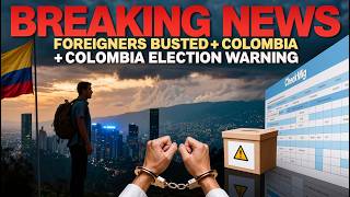 🚨 COLOMBIA BREAKING: Foreigners BUSTED + US Election Warning & CheckMig Rules! 😱🇨🇴