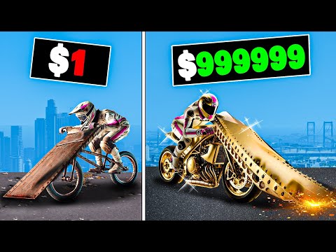 $1 to $1,000,000 Ramp Bike in GTA 5