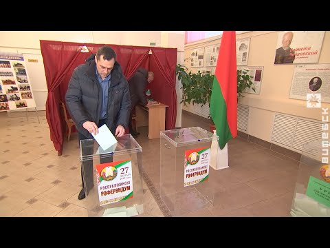 Александр Субботин с семьёй проголосовал на референдуме
(27.02.2022)